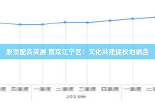 股票配资夹层 南京江宁区：文化共建促校地融合