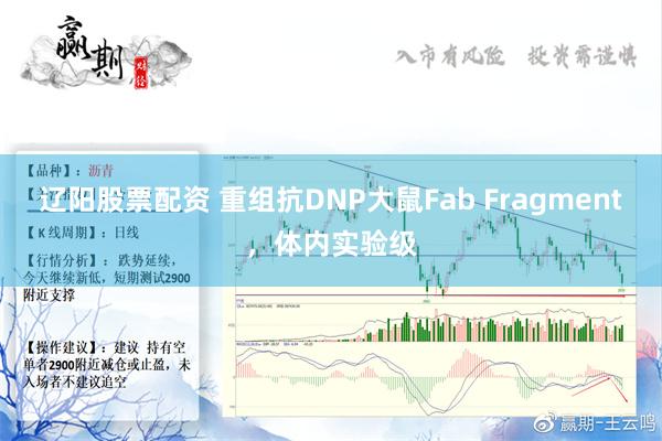 辽阳股票配资 重组抗DNP大鼠Fab Fragment，体内实验级