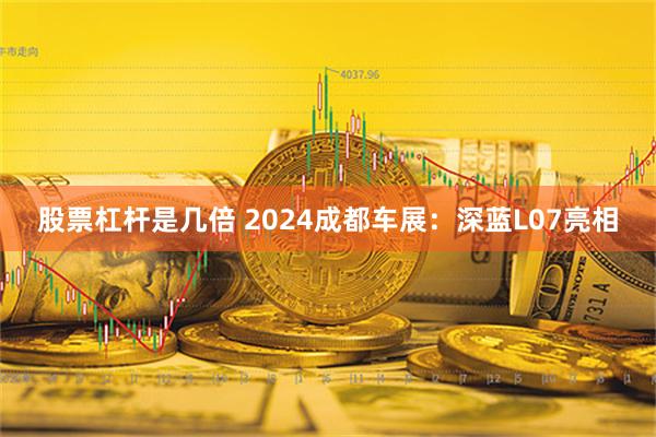 股票杠杆是几倍 2024成都车展：深蓝L07亮相